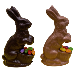Jelly Bean Chocolate Bunny