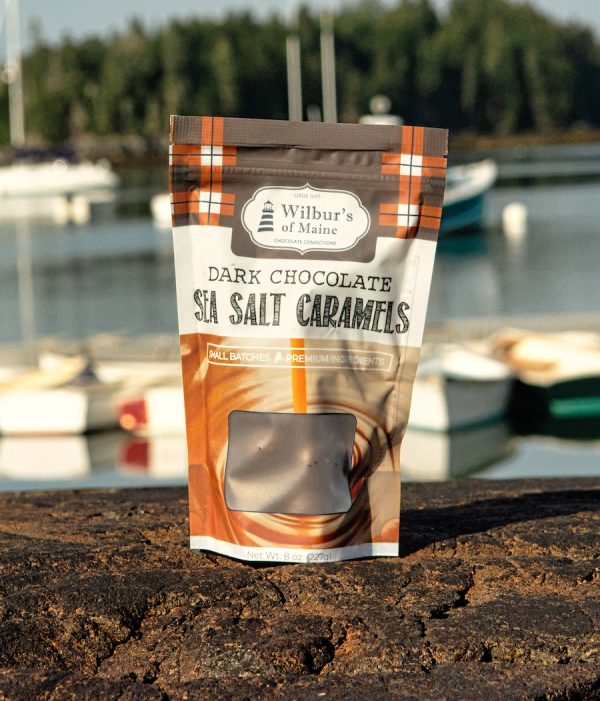 Dark Chocolate Covered Sea Salt Caramels