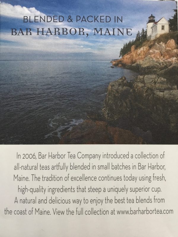 Bar Harbor Tea Company Tea Sachets