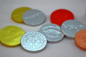 Chocolate coins