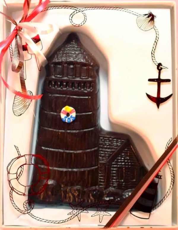 Large Chocolate Lighthouse