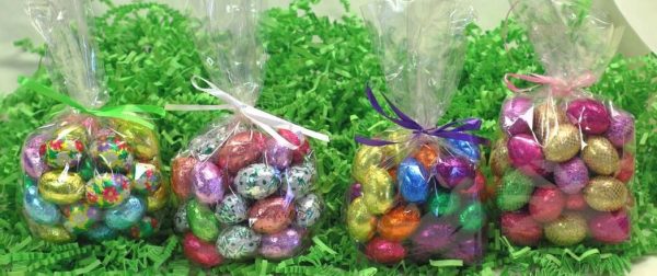 Chocolate Foil Easter Eggs